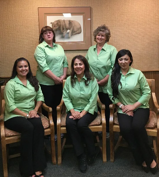 Administrative assistants group photo