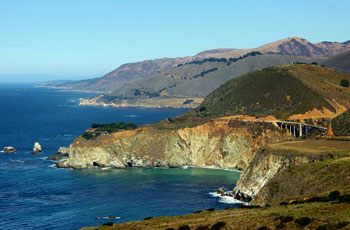 Monterey area coastline